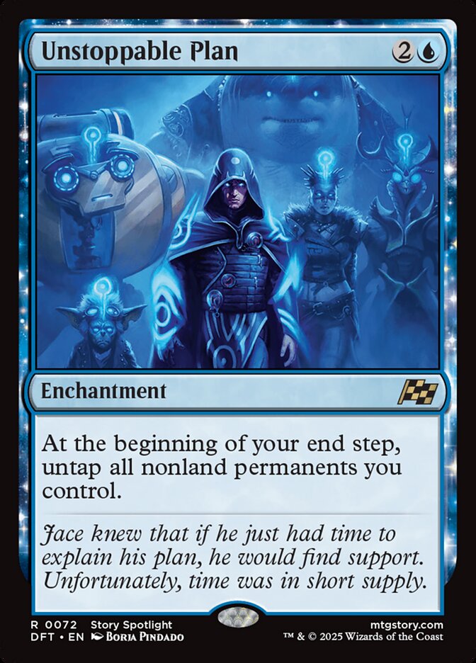 Unstoppable Plan - [Foil] Aetherdrift (DFT)