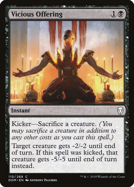 Vicious Offering (110) - Dominaria (DOM)