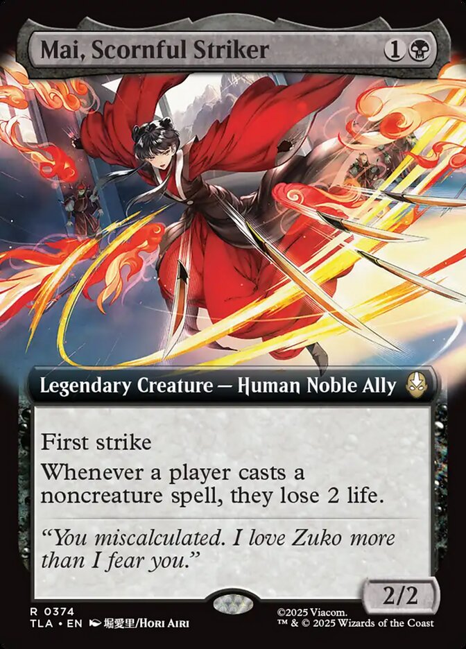 Mai, Scornful Striker (374) - Avatar: The Last Airbender (TLA)