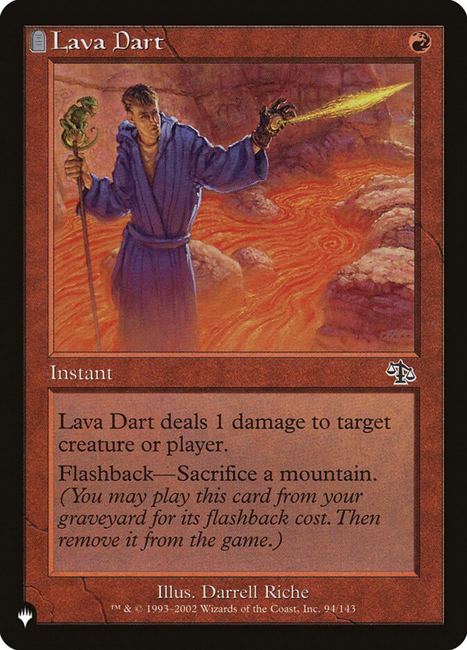 Lava Dart (JUD-94) - The List (PLST)