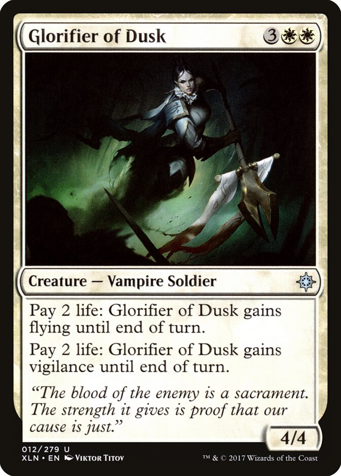 Glorifier of Dusk (12) - Ixalan (XLN)