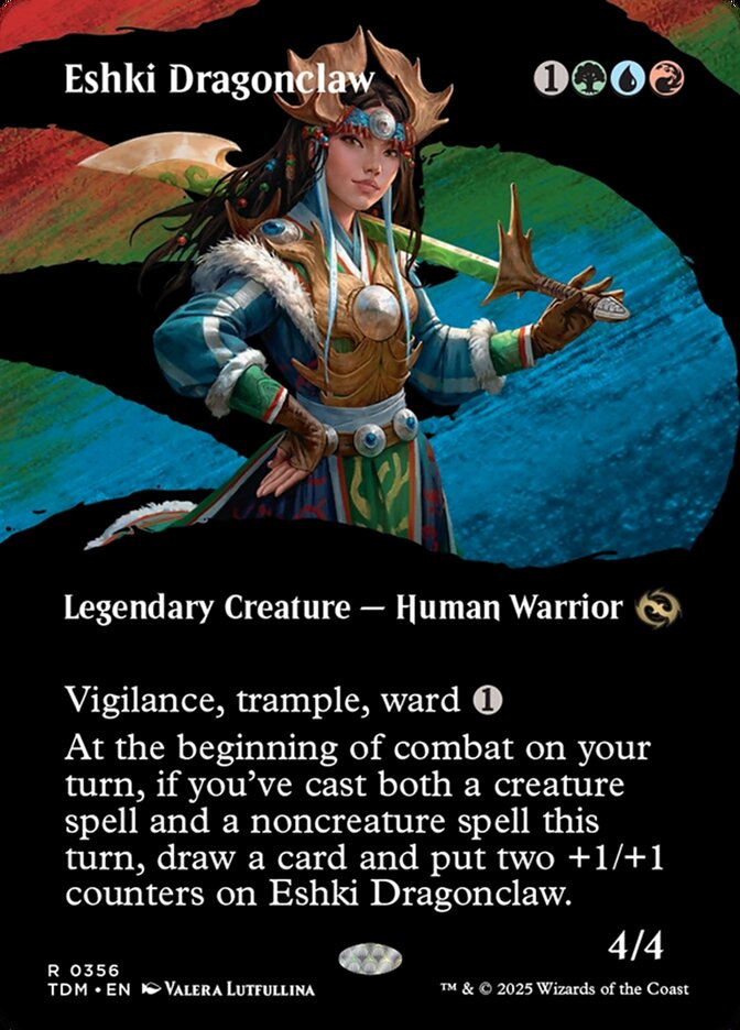 Eshki Dragonclaw (356) - Tarkir: Dragonstorm (TDM)