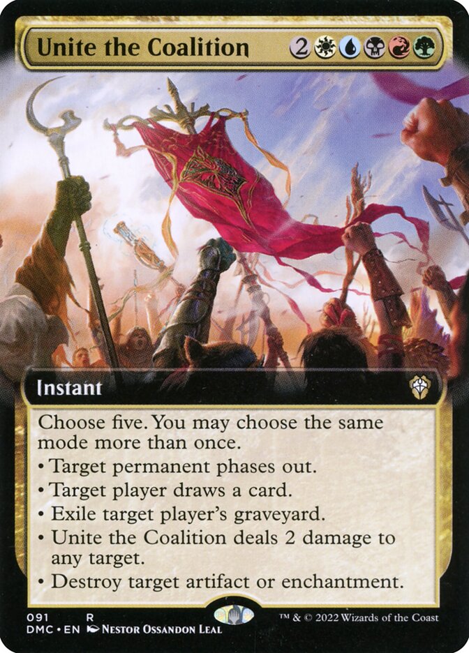 Unite the Coalition (91) - Dominaria United Commander (DMC)