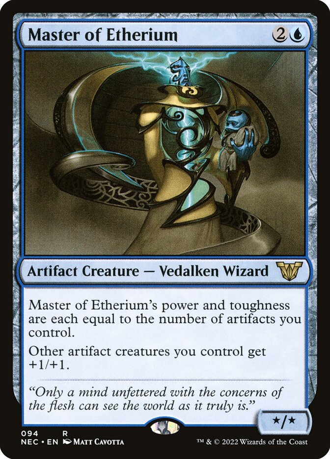Master of Etherium (94) - Neon Dynasty Commander (NEC)