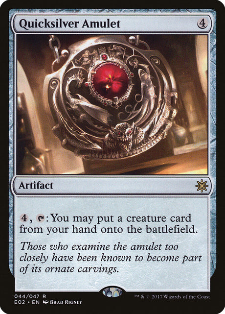 Quicksilver Amulet (44) - Explorers of Ixalan (E02)