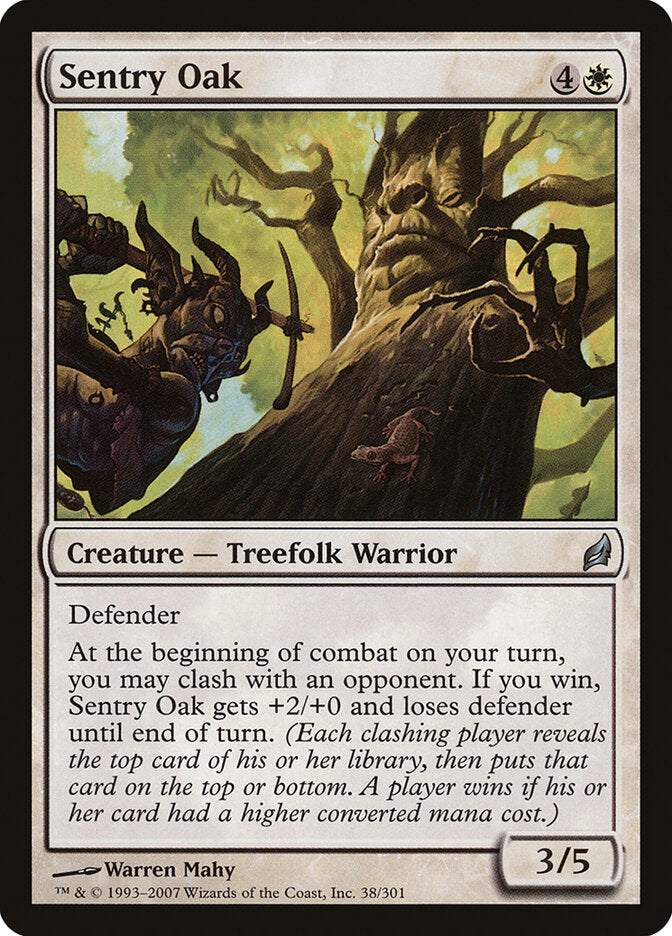 Sentry Oak (38) - Lorwyn (LRW)