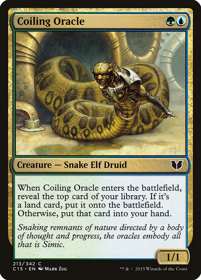 Coiling Oracle (213) - Commander 2015 (C15)