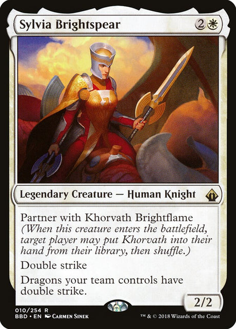Sylvia Brightspear (10) - Battlebond (BBD)