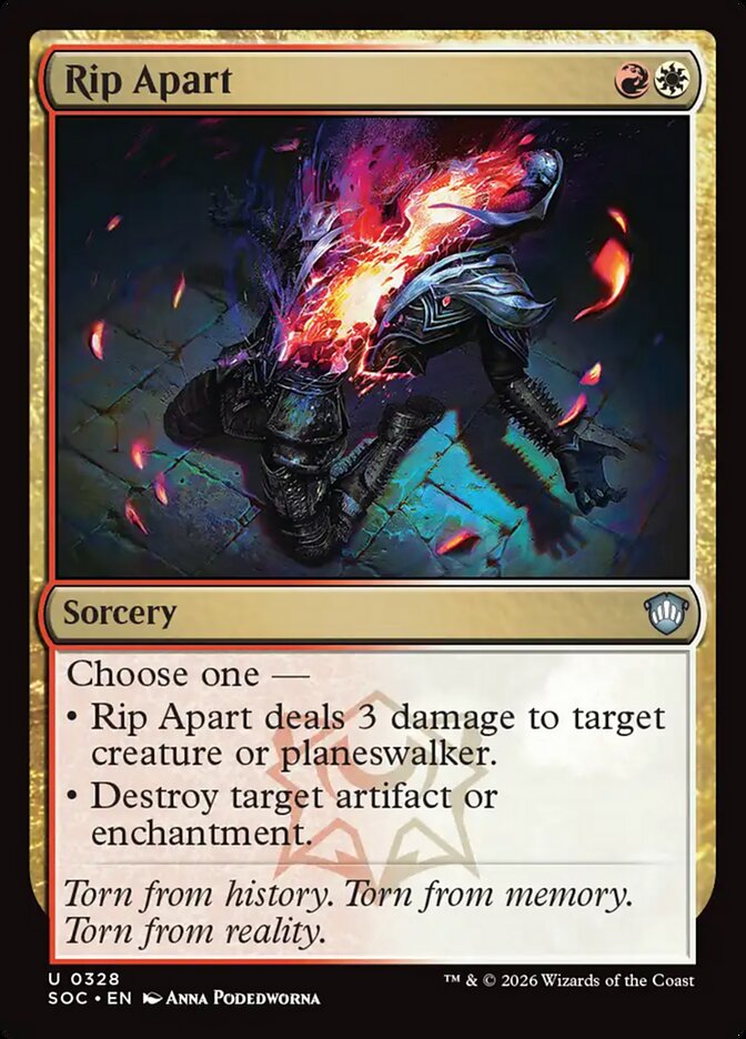 Rip Apart (328) - Secrets of Strixhaven Commander (SOC)