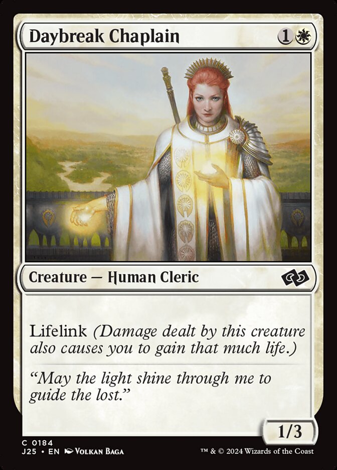 Daybreak Chaplain (184) - Foundations Jumpstart (J25)