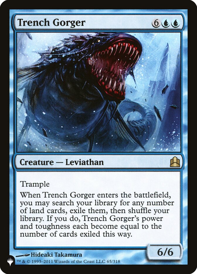 Trench Gorger (CMD-65) - The List (PLST)