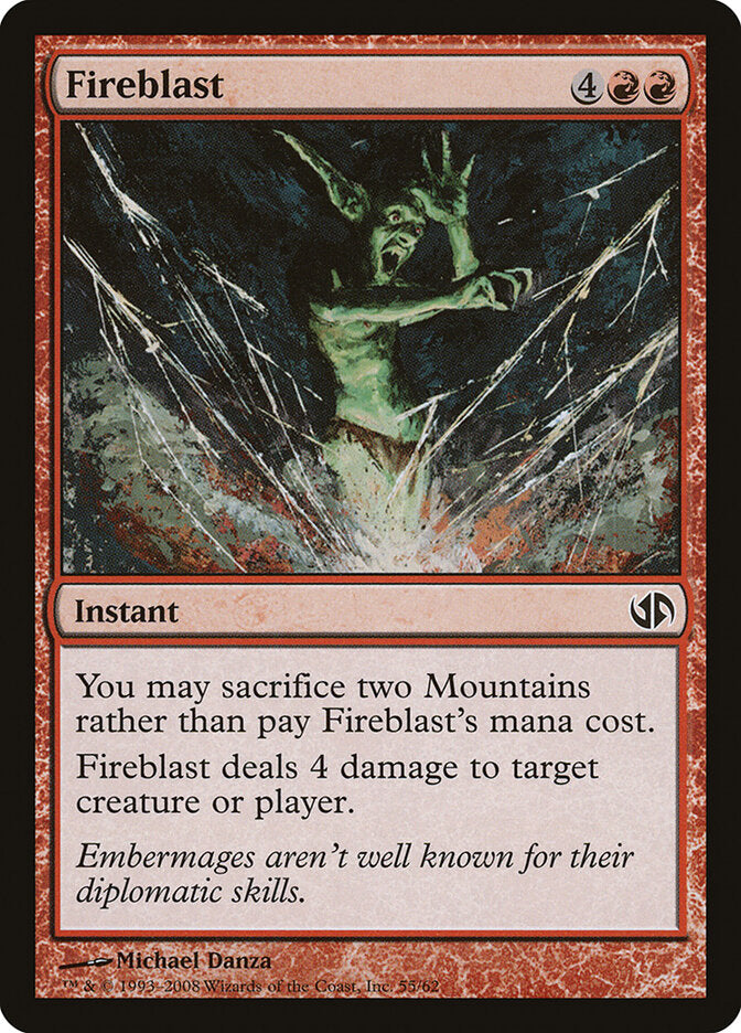 Fireblast (55) - Duel Decks: Jace vs. Chandra (DD2)