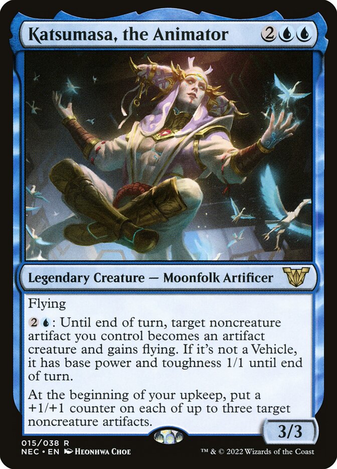 Katsumasa, the Animator (15) - Neon Dynasty Commander (NEC)