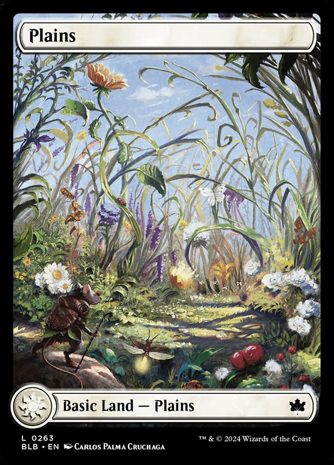 Plains (263) - [Full Art] Bloomburrow (BLB)