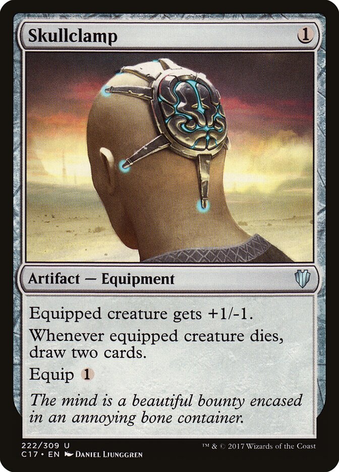 Skullclamp (222) - Commander 2017 (C17)