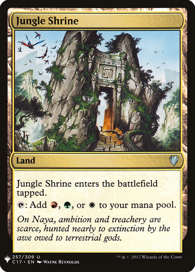 Jungle Shrine - The List (PLST)