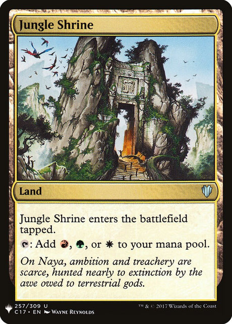 Jungle Shrine (C17-257) - The List (PLST)
