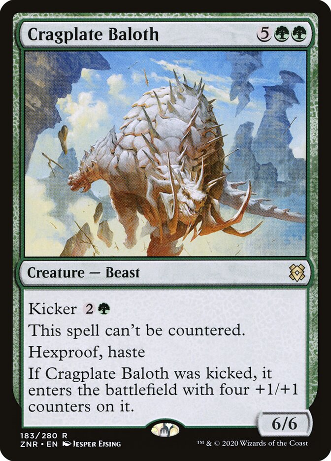 Cragplate Baloth (183) - Zendikar Rising (ZNR)