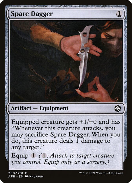 Spare Dagger (250) - Adventures in the Forgotten Realms (AFR)