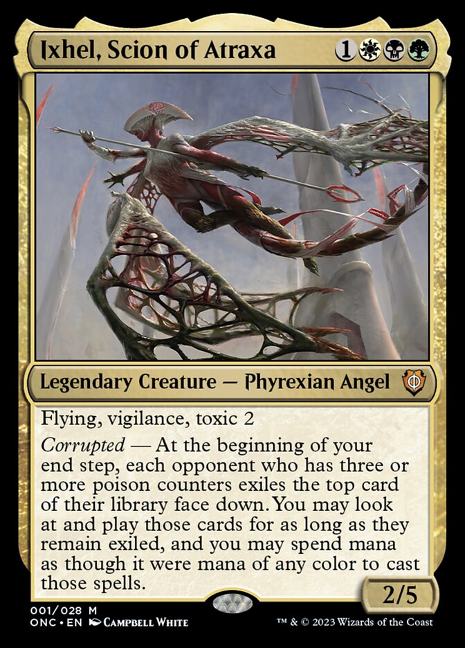 Ixhel, Scion of Atraxa (1) - Phyrexia: All Will Be One Commander (ONC)