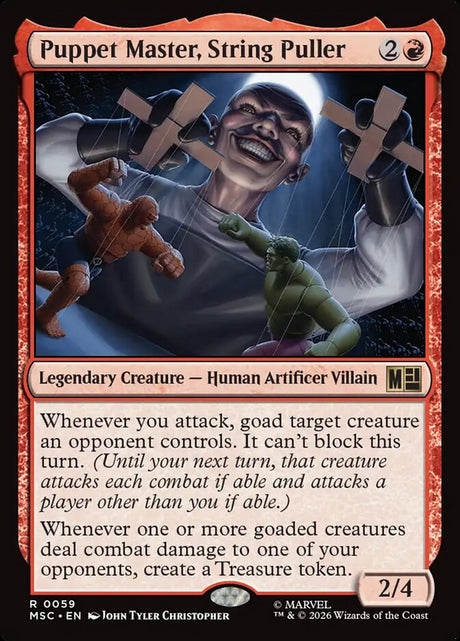 Puppet Master, String Puller (59) - Marvel Super Heroes Commander (MSC)
