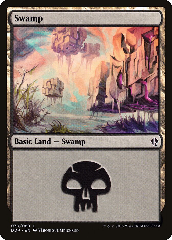 Swamp (70) - Duel Decks: Zendikar vs. Eldrazi (DDP)
