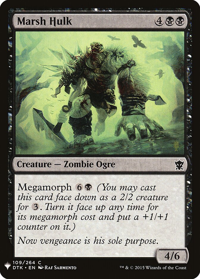 Marsh Hulk (DTK-109) - The List (PLST)