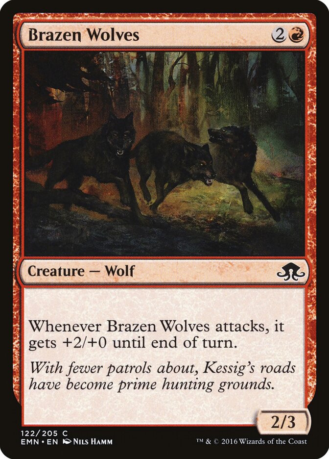Brazen Wolves (122) - Eldritch Moon (EMN)