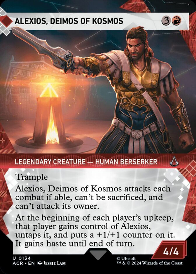 Alexios, Deimos of Kosmos - [Foil, Showcase] Assassin's Creed (ACR)