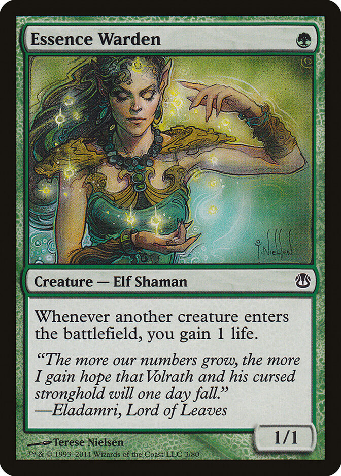 Essence Warden (3) - Duel Decks: Ajani vs. Nicol Bolas (DDH)