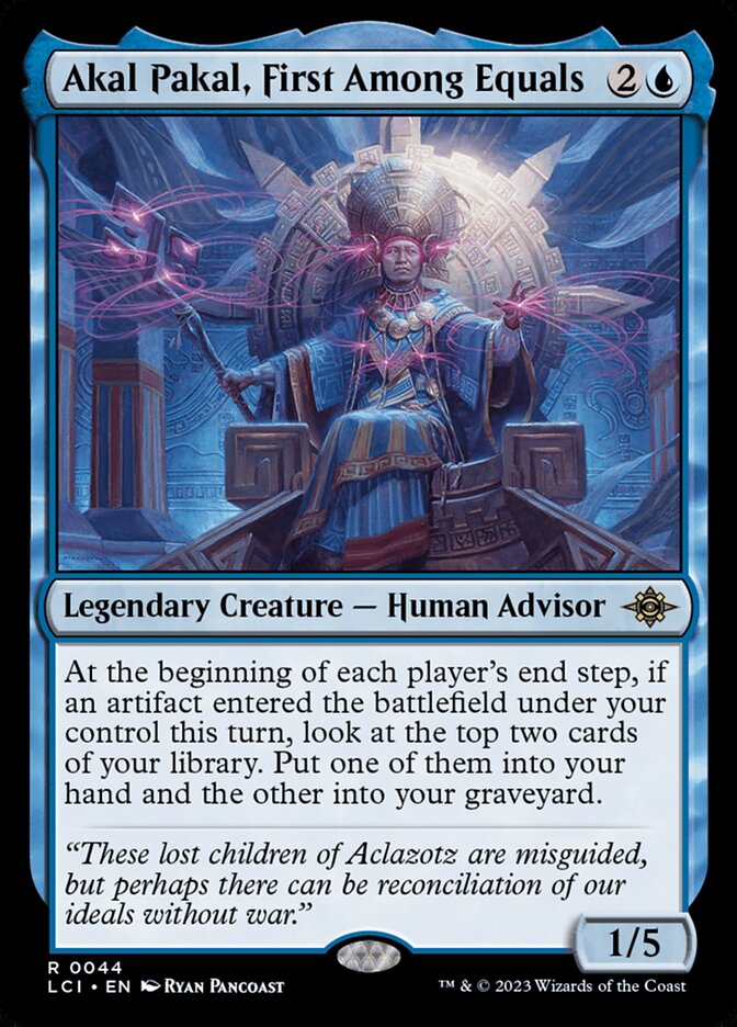 Akal Pakal, First Among Equals (44) - The Lost Caverns of Ixalan (LCI)