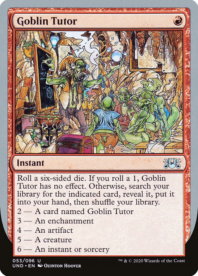 Goblin Tutor (53) - Unsanctioned (UND)