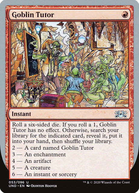 Goblin Tutor (53) - Unsanctioned (UND)