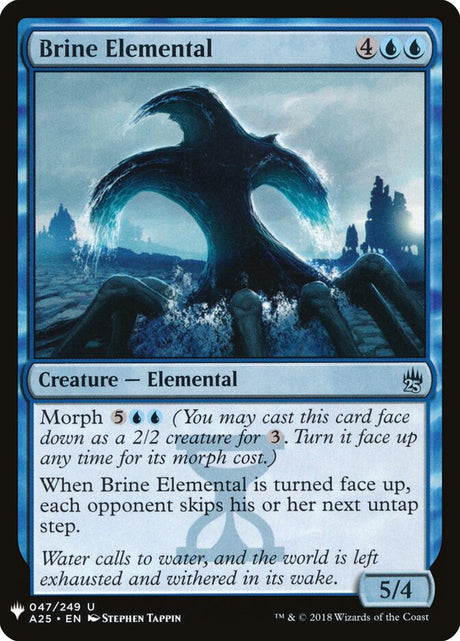 Brine Elemental (A25-47) - The List (PLST)