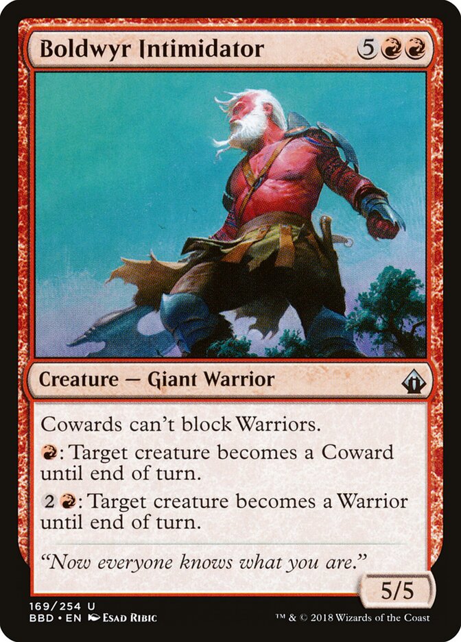 Boldwyr Intimidator (169) - Battlebond (BBD)