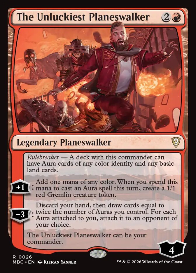 The Unluckiest Planeswalker (26) - Mystery Booster Commander Edition (MBC)