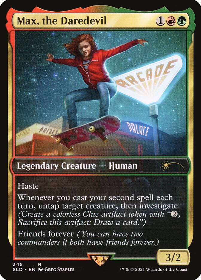 Max, the Daredevil - Elmar, Ulvenwald Informant (345) - Secret Lair Drop (SLD)