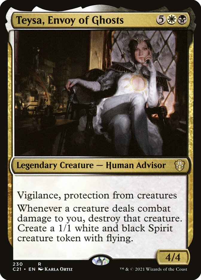 Teysa, Envoy of Ghosts (230) - Commander 2021 (C21)