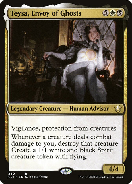 Teysa, Envoy of Ghosts (230) - Commander 2021 (C21)