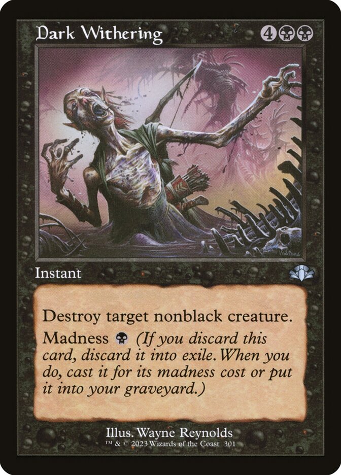 Dark Withering (301) - Dominaria Remastered (DMR)