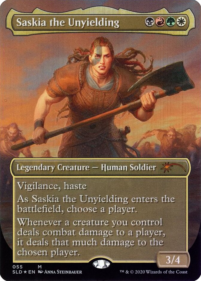 Saskia the Unyielding (55) - Secret Lair Drop (SLD)