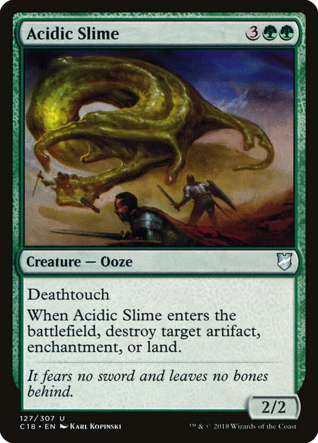 Acidic Slime (127) - Commander 2018 (C18)