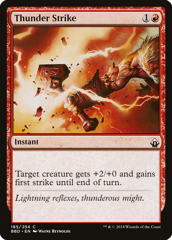 Thunder Strike (185) - Battlebond (BBD)