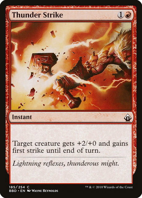 Thunder Strike (185) - Battlebond (BBD)