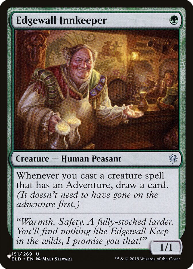 Edgewall Innkeeper (ELD-151) - The List (PLST)