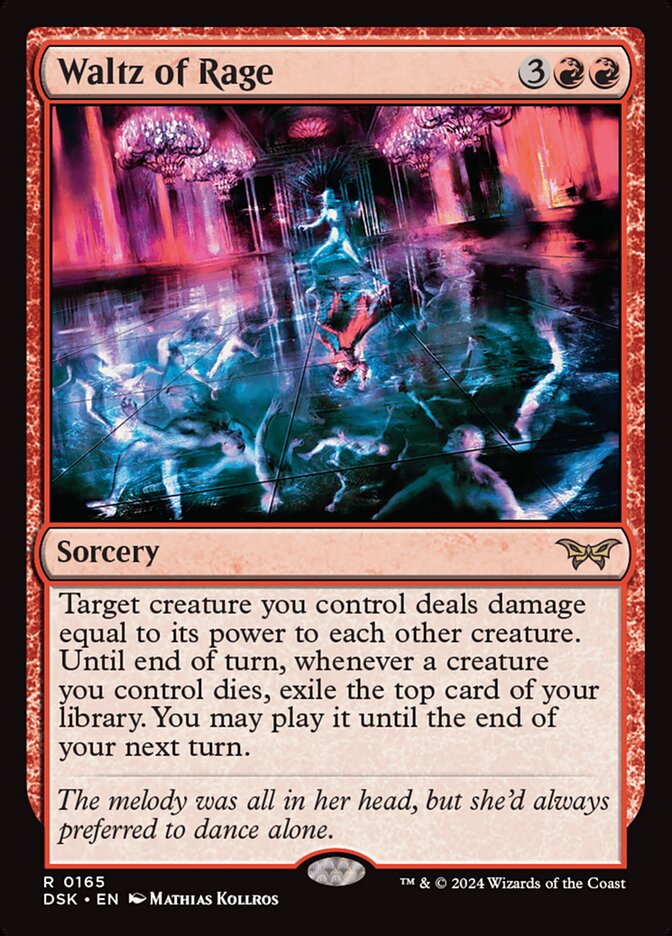 Waltz of Rage - Duskmourn: House of Horror (DSK)