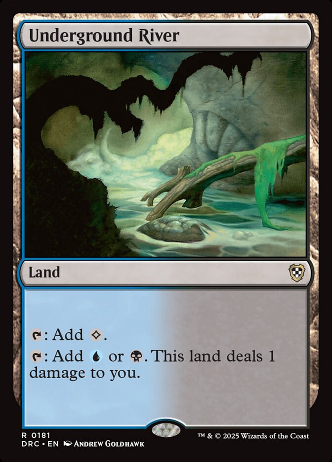 Underground River - Aetherdrift Commander (DRC)