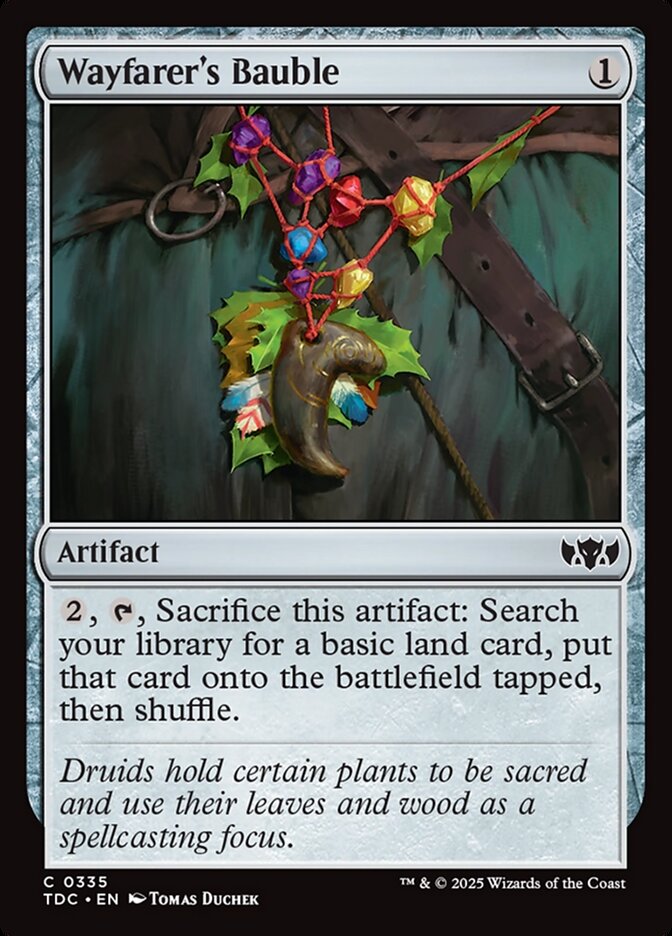 Wayfarer's Bauble (335) - Tarkir: Dragonstorm Commander (TDC)