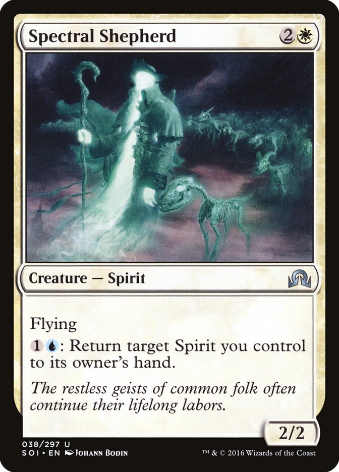 Spectral Shepherd (38) - Shadows over Innistrad (SOI)