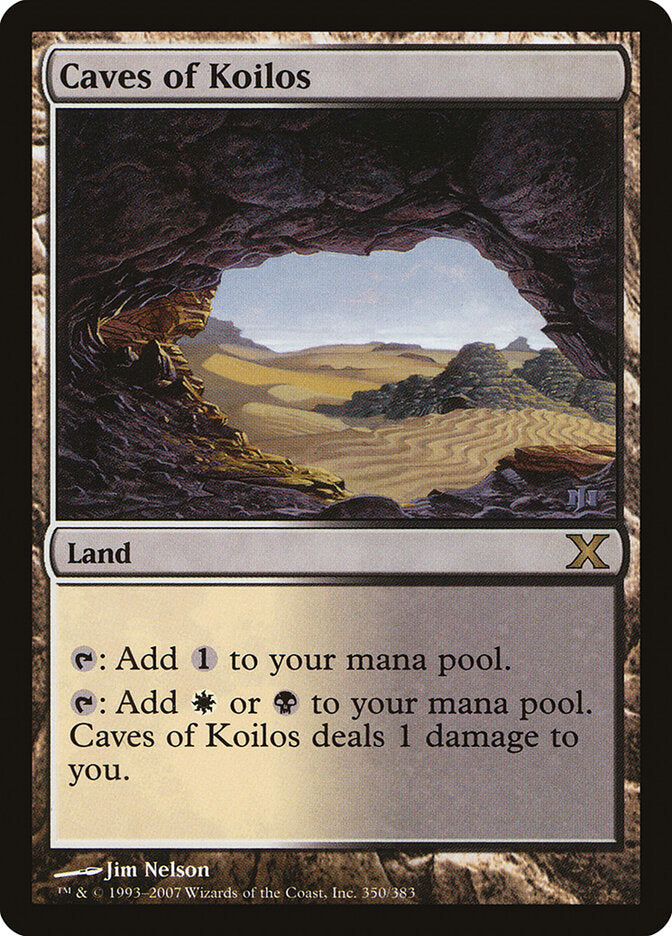 Caves of Koilos (350) - Tenth Edition (10E)